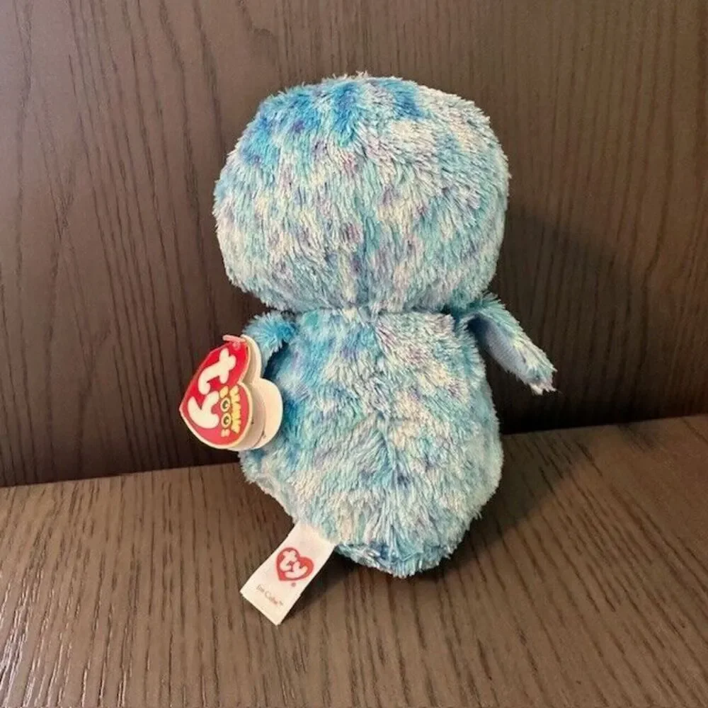 Ty Beanie Boos Ice Cube Blue Penguin 6